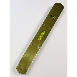 VTG Hardwood & Brass Plated 10" Carpententers Spirit LEVEL Woodworking Tool